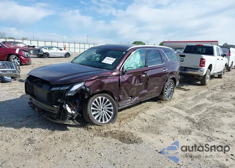 2023 Hyundai Palisade Calligraphy из США, поврежденный, VIN KM8R7DGE7PU640491